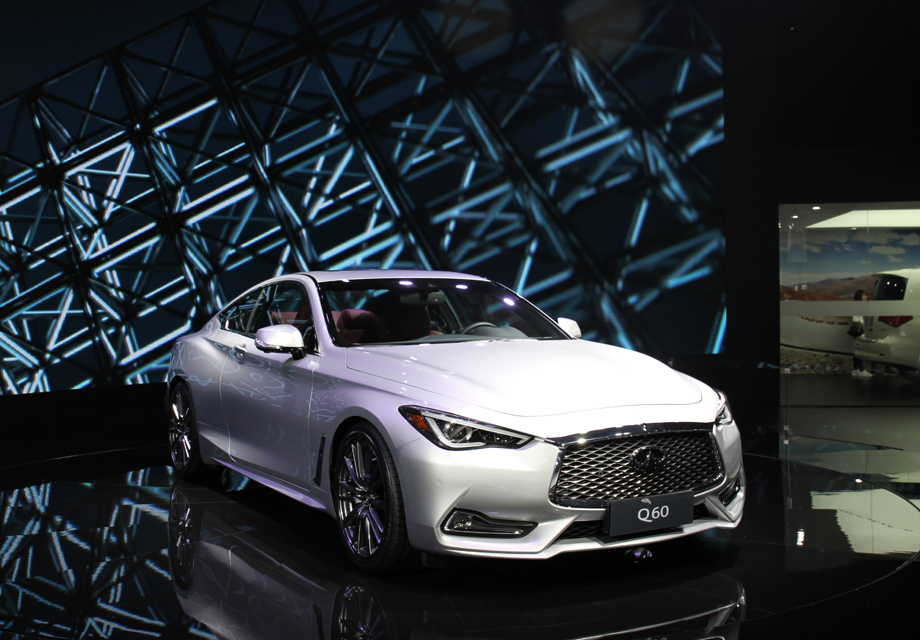 英菲尼迪新车q60,qx30亮相广州车展!
