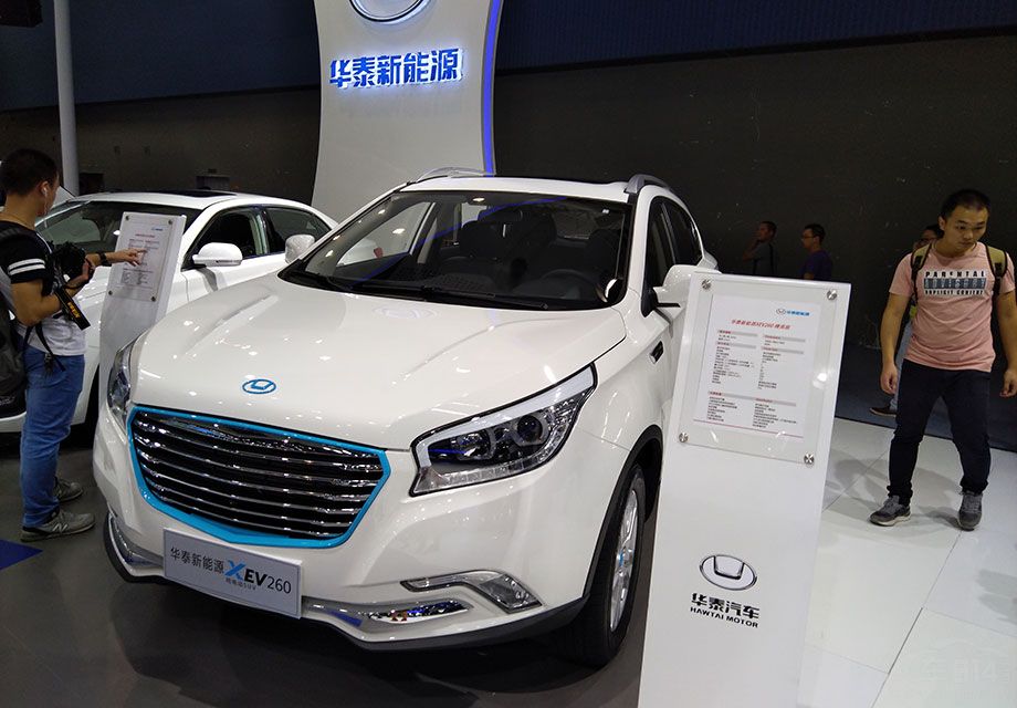 ��̩XEV260��2016��6�µ����У�����ԭ���ǻ�̩�������ʥ��ƣ��ǹ������еĵ�����綯SUV��