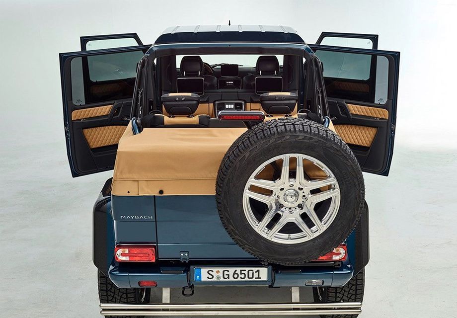 ���ͺ�G 650 Landaulet��һ����ڱ���G AMG���ͣ��������ƶ����ģ�������ԽҰSUV���ݡ�