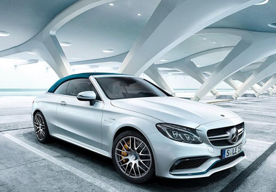 AMG C 63 S Cabriolet Ocean Blue Editionͬ���ǿ����ܳ���