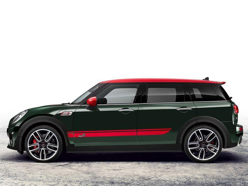 MINIȫ��CLUBMAN JCW�����˶��ص������ɫ������JCW���ĺ�ɫ������