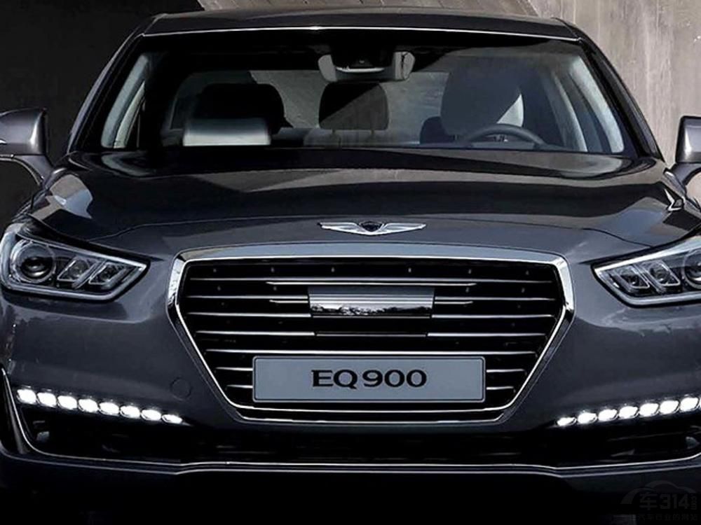 �ִ��߶�Ʒ���콢���� Genesis G90��ͼ�������³����ſ��˵ļ��γ��ͣ���λ�ڴ��ͳ���
