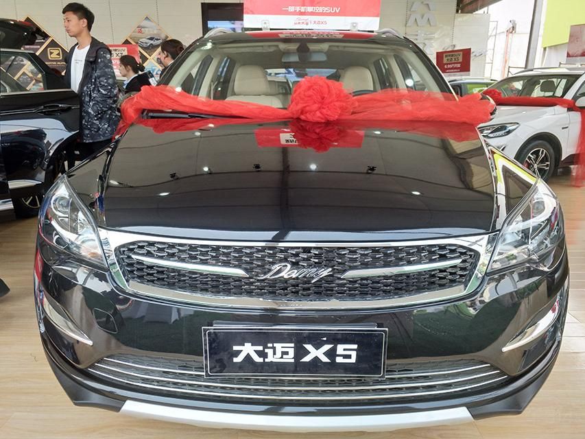 X5ڲɫȦƳCS75ǰդβװʽLOGOĸƴдΪDamy