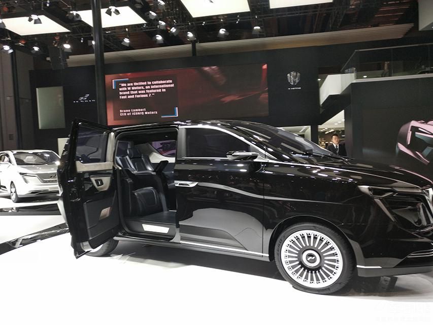 ڴͳMPVͣINCONIQ SevenƽΪţҪڸóƳW Motors