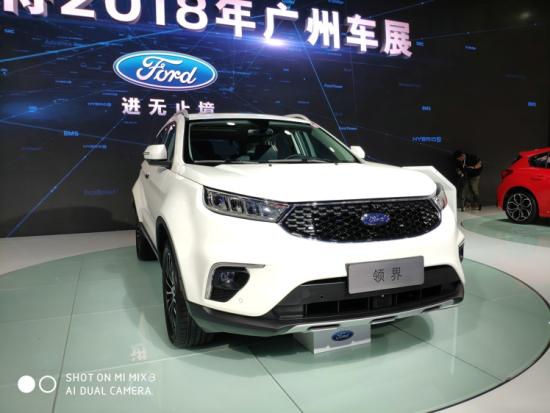 2018广州车展：贴上福特标的自主SUV！