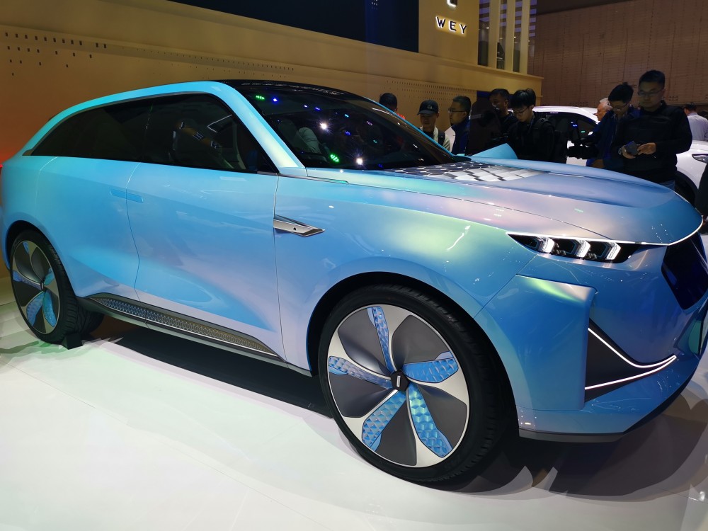 WEY-X��Ϊ���綯���������������530km���������ظ߽׵��Զ���ʻ������