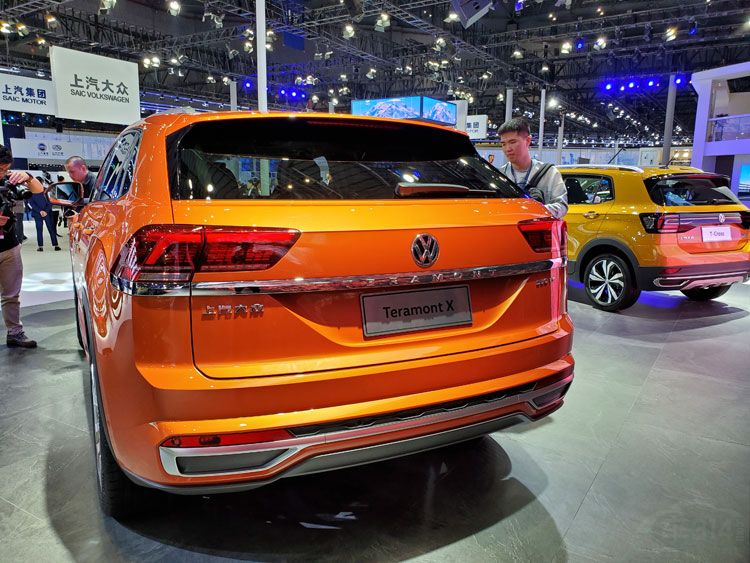 大众途昂X亮相 大众途昂X亮相