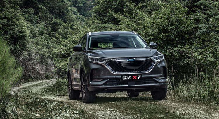 ����ŷ��X7����ʵ��ڹ�ͺ�Ϊ������ƷSUV