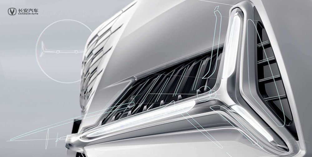 长安UNI系列第二款新车型细节图曝光 长安UNI系列第二款新车型细节图曝光