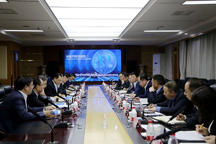 长城魏建军到访长安 长城魏建军到访长安