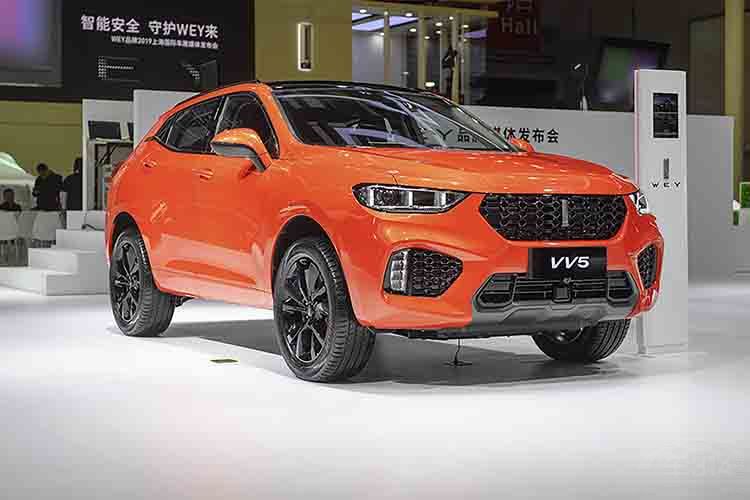 �й�����SUV�쵼��WEY ��½�Ϻ���չ