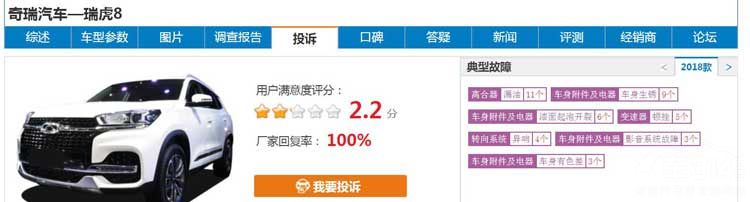 老瑞虎8的安全设计缺陷 让人看了心里害怕 老瑞虎8的安全设计缺陷 让人看了心里害怕