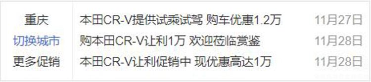 本田皓影即将上市 本田皓影即将上市