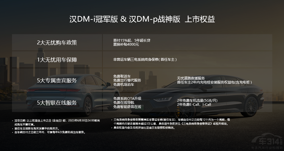 汉 DM-i 冠军版 为颠覆 B 级合资轿车而来！