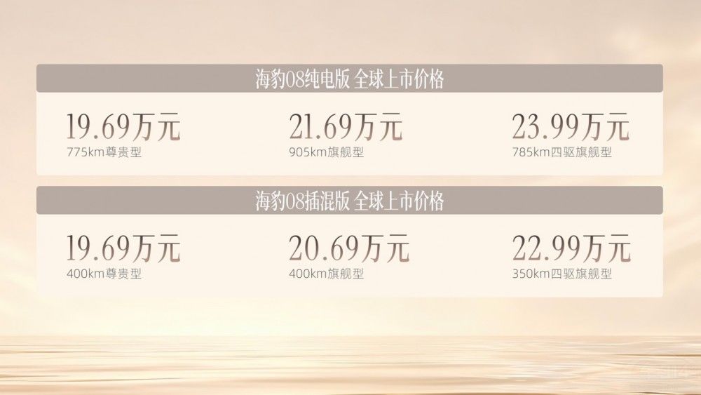 不计成本打造真旗舰,比亚迪海豹08上市 不计成本打造真旗舰,比亚迪海豹08上市